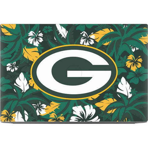 NFL Green Bay Packers Tropical Print Dell XPS Skin